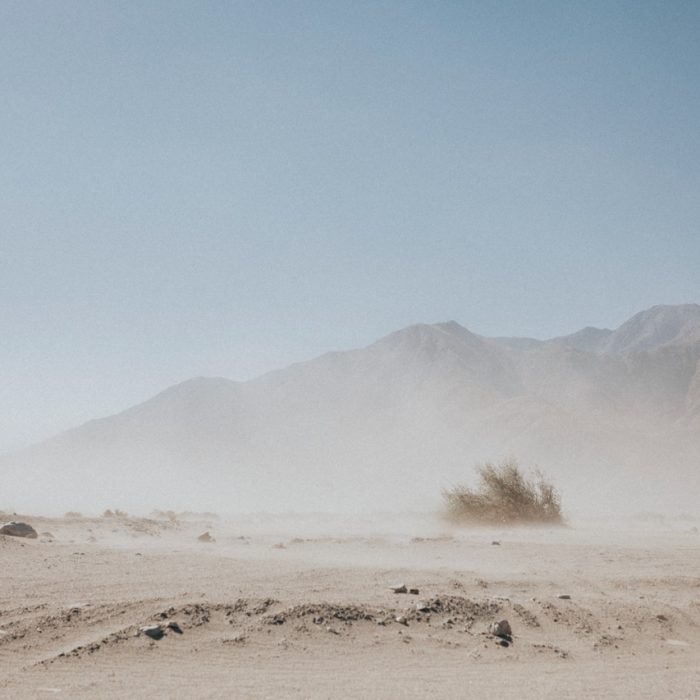 View of the Californian desert